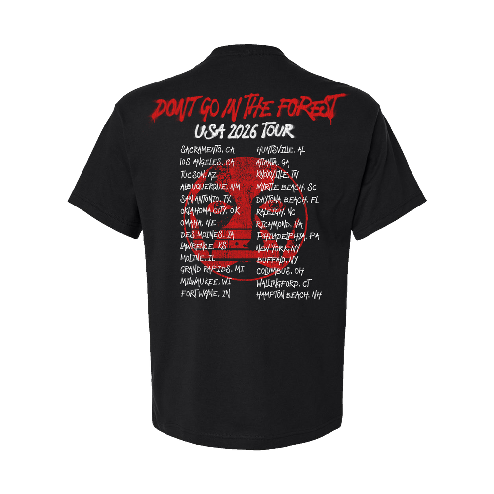 Don't Go In The Forest Band Photo Tour Tee
