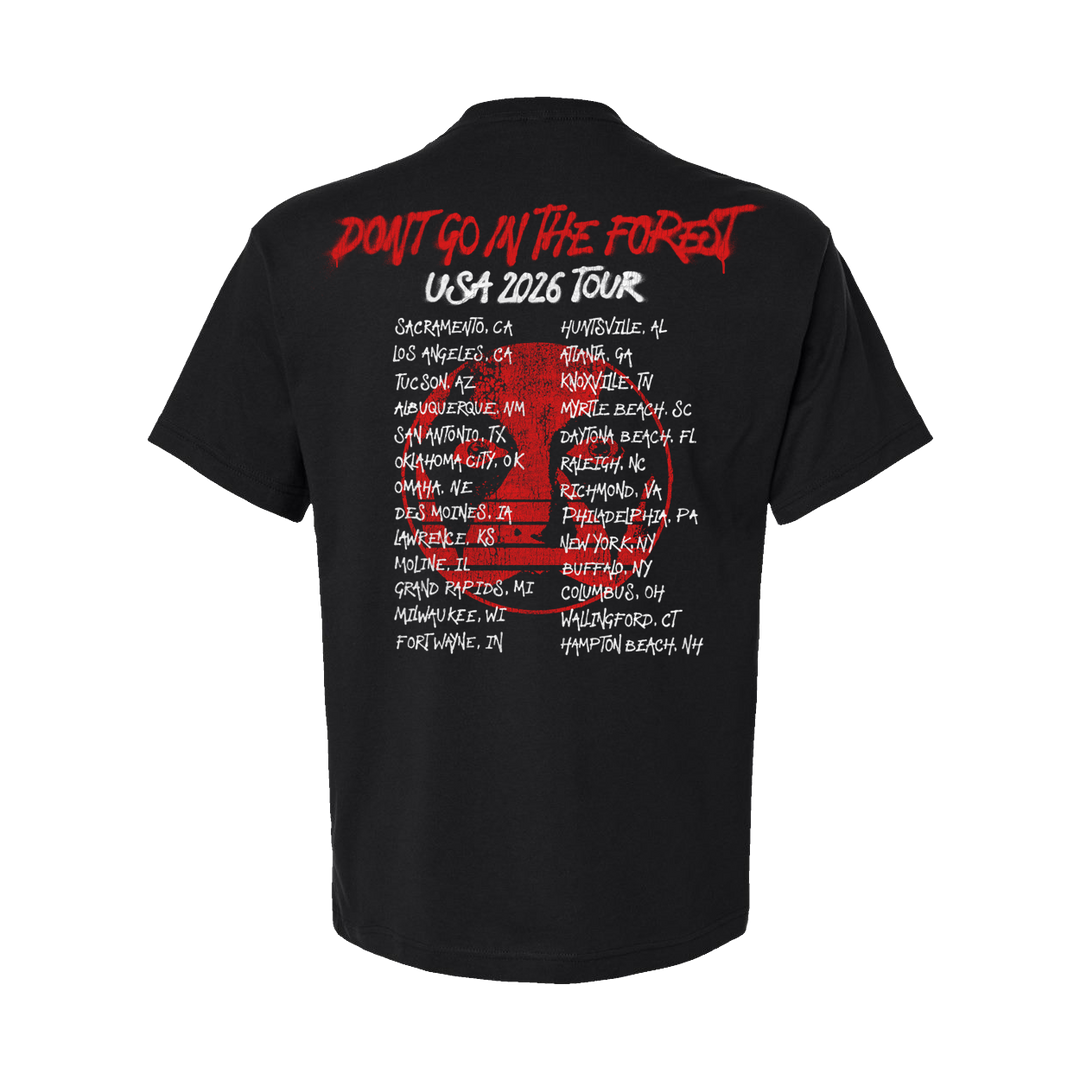 Don't Go In The Forest Band Photo Tour Tee
