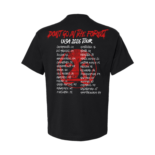 Don't Go In The Forest Band Photo Tour Tee