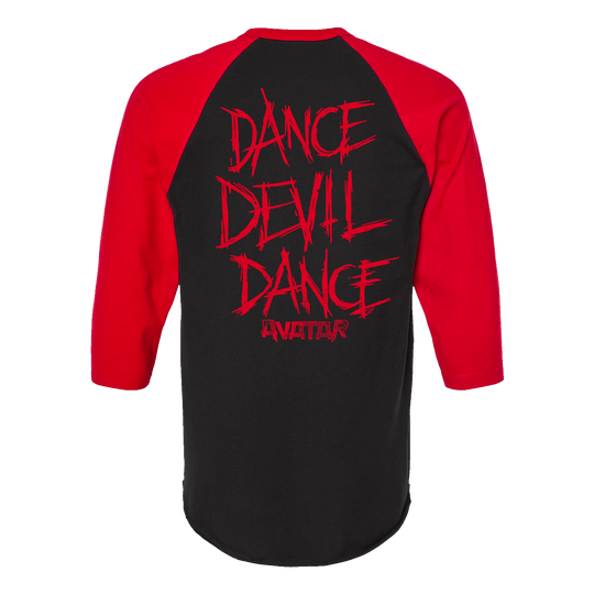 Dance Devil Dance Emblem Baseball Tee